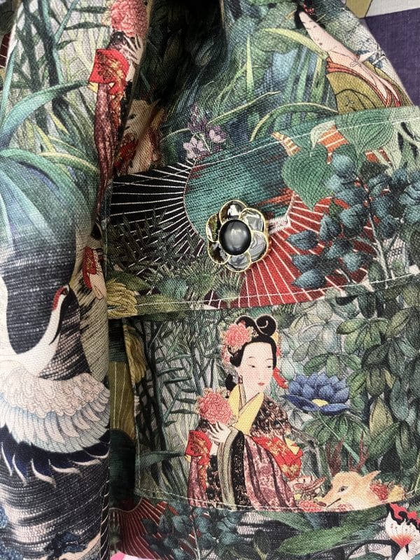 Reversible kimono jacket - Afbeelding 4